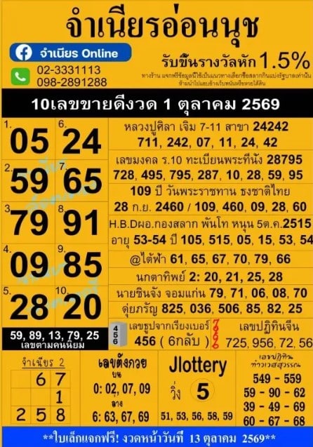 แม่จำเนียรอ่อนนุช 1/10/69