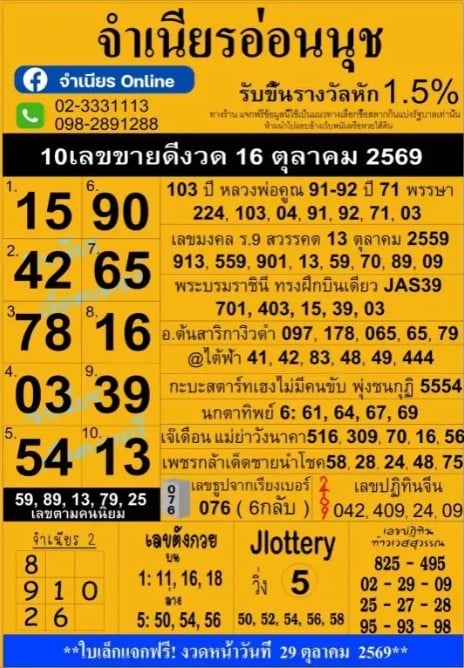 แม่จำเนียรอ่อนนุช 16/10/69